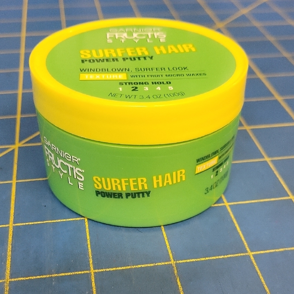 Garnier Fructis Surfer Hair Power Putty Strong Hold 2 New Jar